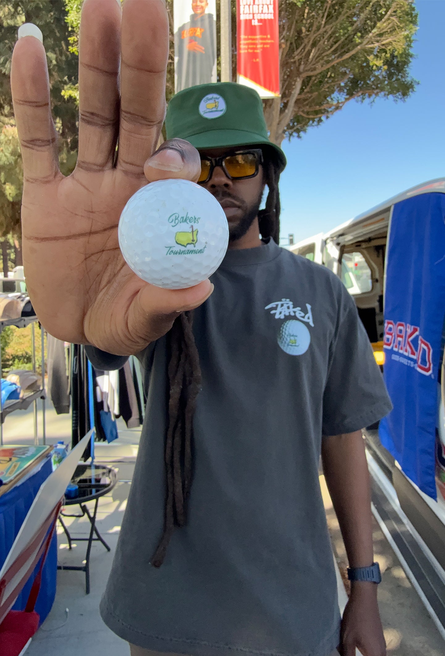 BAKERS Tournament Golf Ball Tee