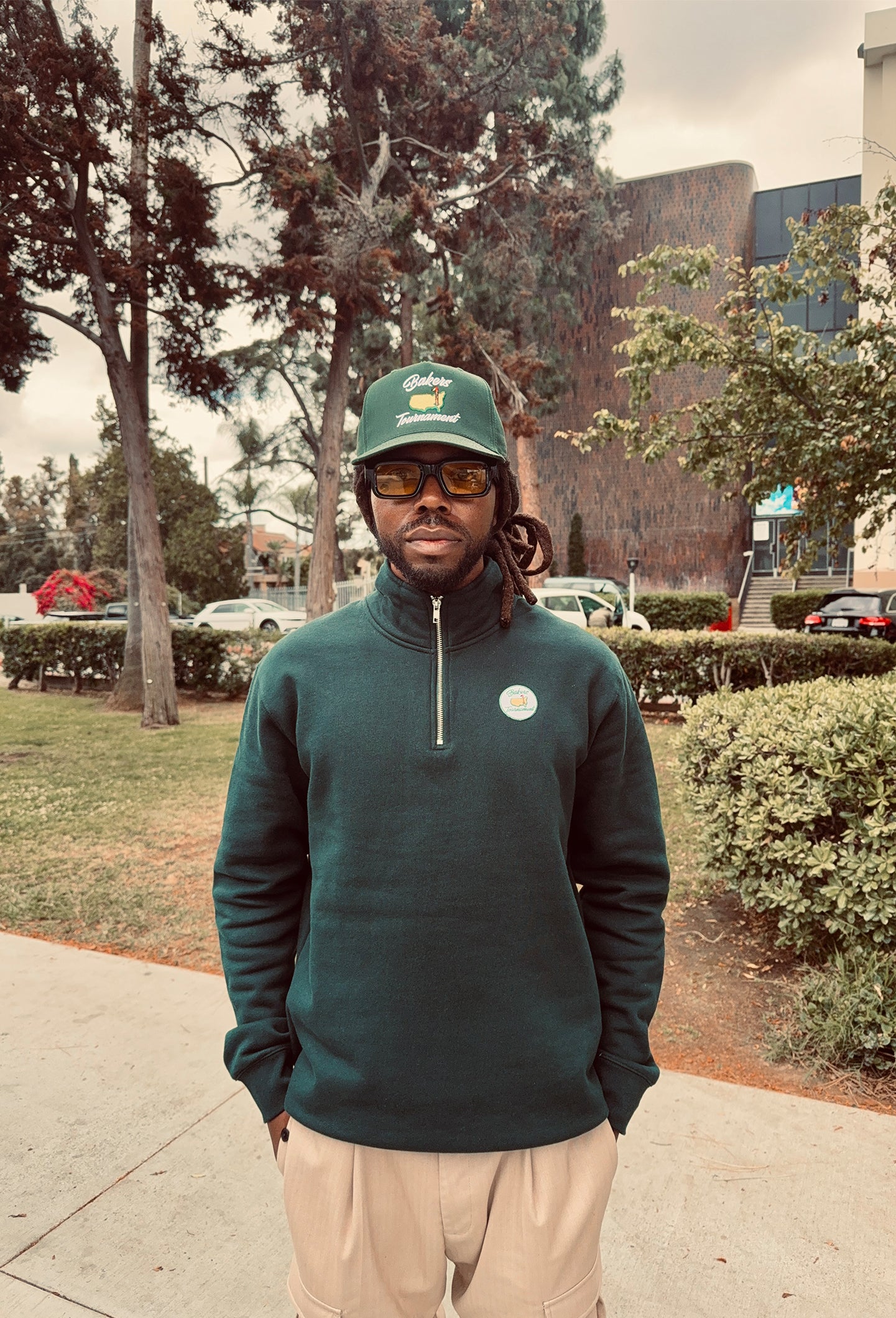 BAKERS Tournament Half Zip Sweater
