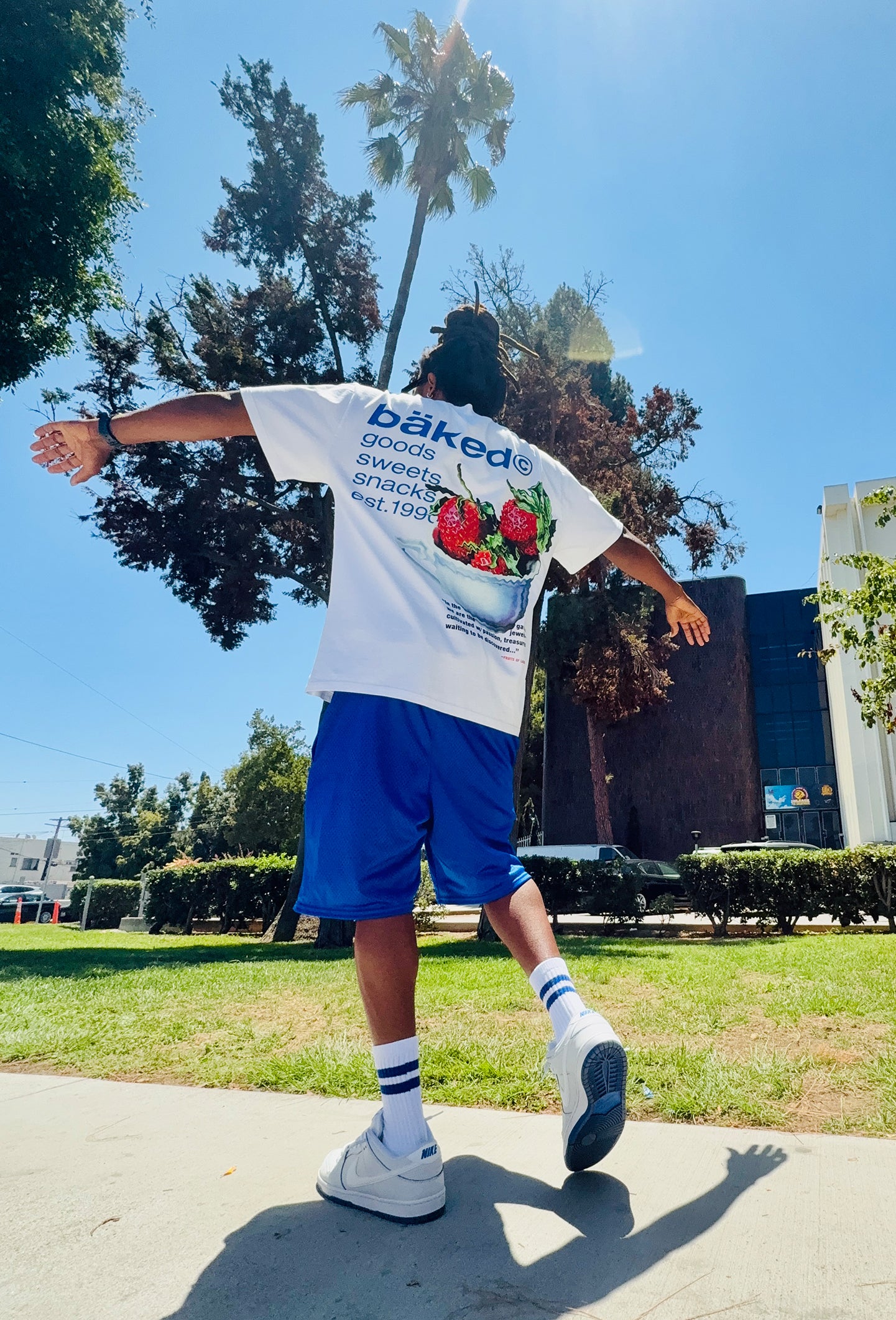 Fruits of Labor Tee - Strawberry