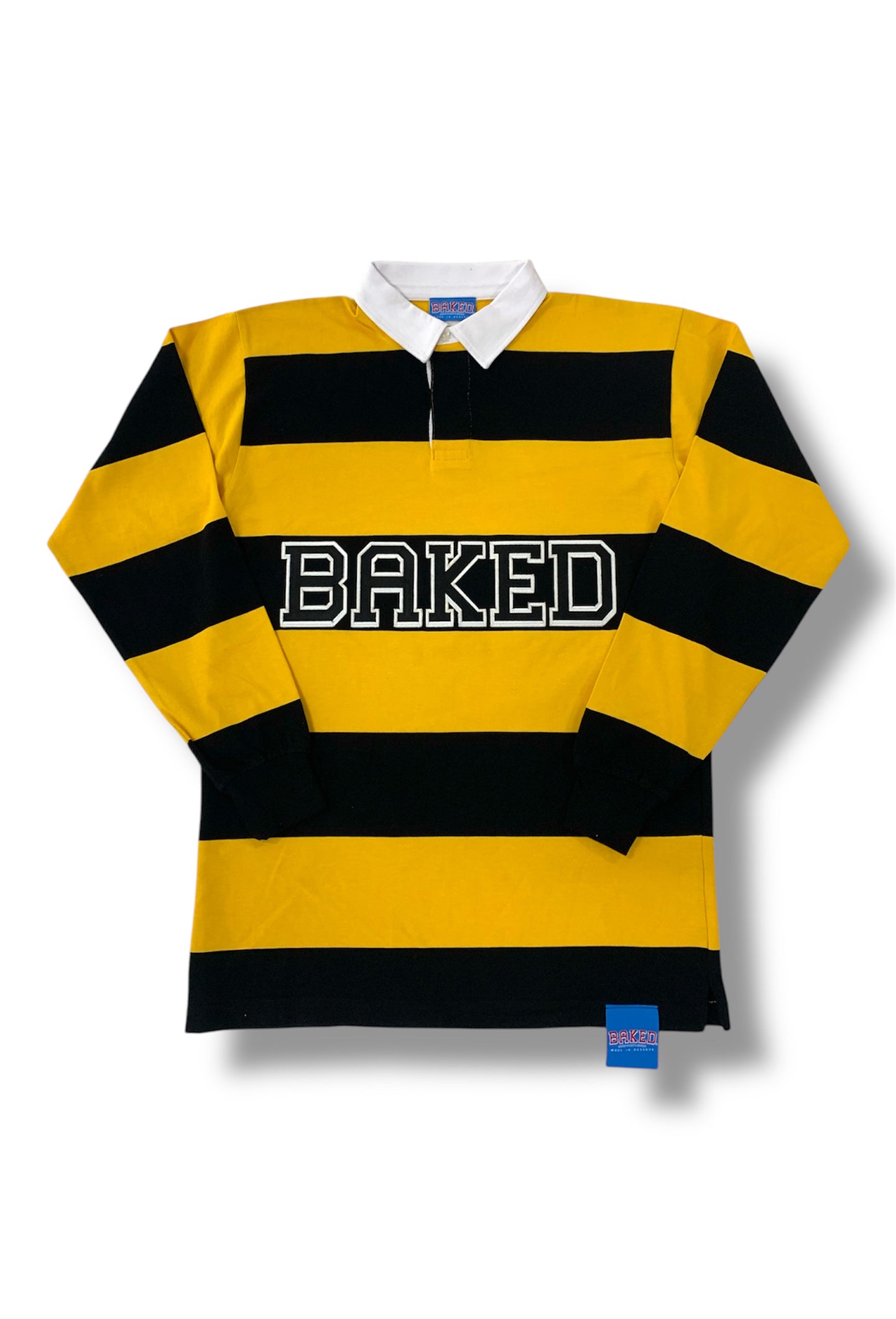 BAKED Rugby Striped Polo