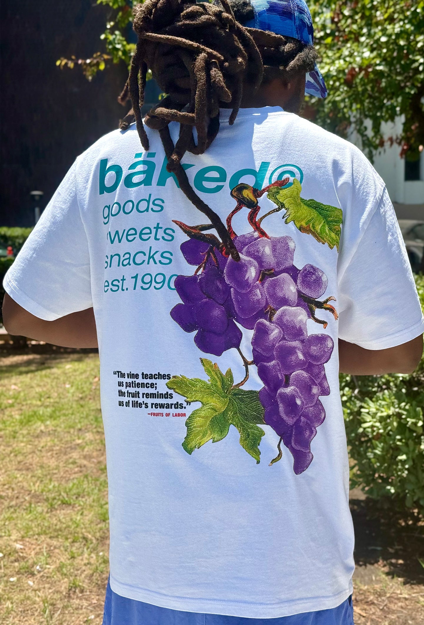 Fruits of Labor Tee - Grapes