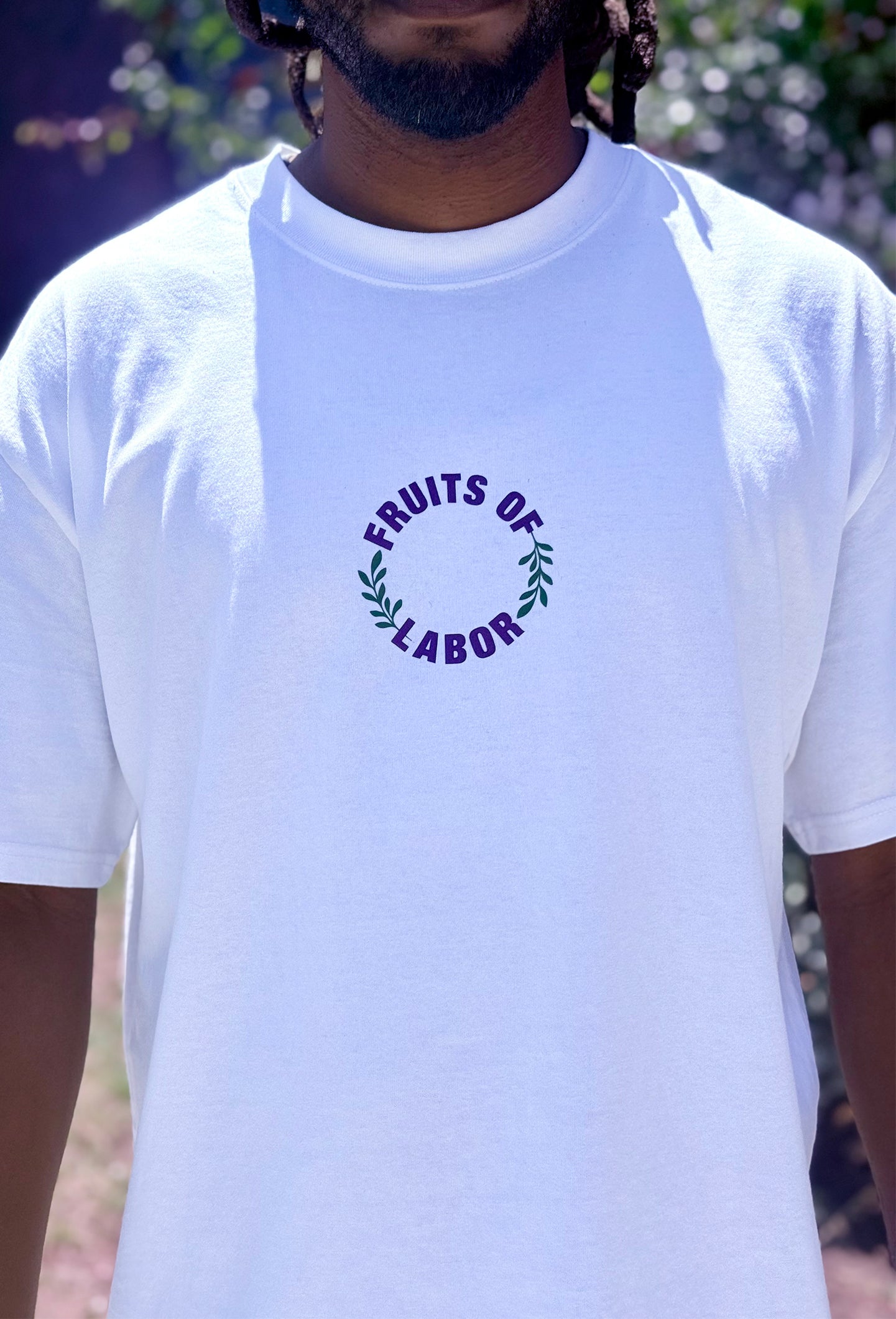 Fruits of Labor Tee - Grapes