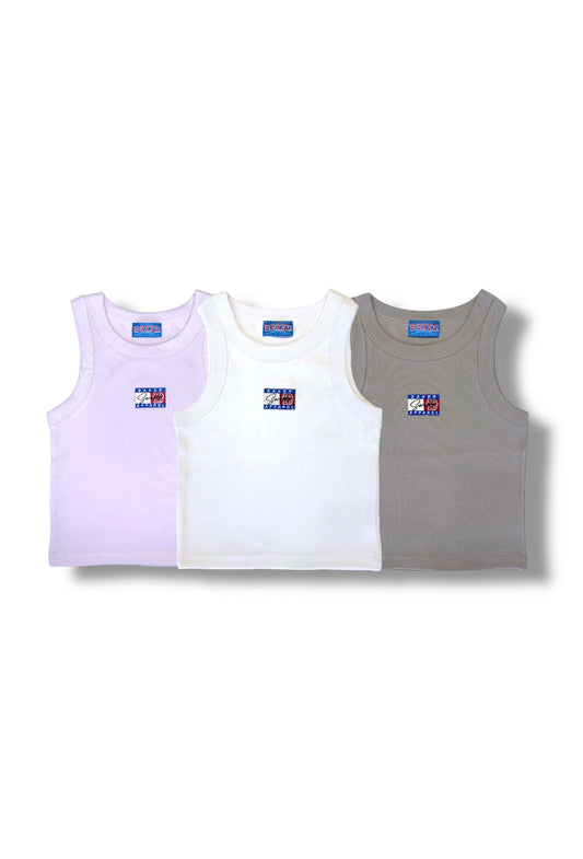 Baker Apparel SWEETS - Organic Rib Crop Top Tank