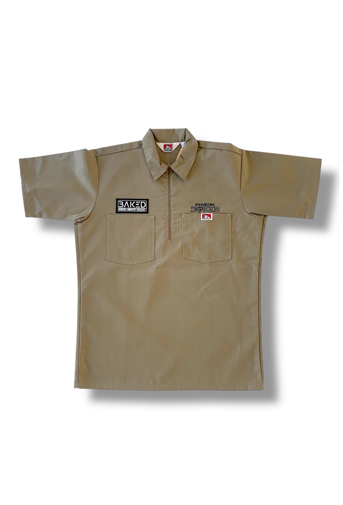 Forever BAKED Half Zip Shirt
